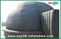 Black Portable Dome Inflatable Planetarium 7m Diameter OEM
