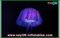 Nylon Cloth  Inflatable Led Lighting Jellyfish Decoration , Lighting Decoration