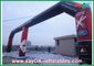PVC Entrance Inflatable Arch , Inflatable Finishing Line Arch Logo Printing