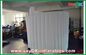 Wind Resistant Inflatable Photo Booth , Lighting Inflatable Spiral Wall