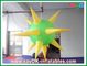 Air Blower Inflatable Lighting Decoration Modern Green and Yellow