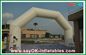 Exhibition Inflatable Finish Arch Durable With Oxford Cloth 0.4mm PVC