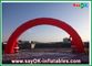 Oxford Cloth Red Christmas Inflatable Arch , Inflatable Christmas Archway
