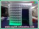 One Door Inflatable Photobooth 210D Oxford Cloth With Led Lights Versatile