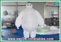Big Hero 6 Inflatable Cartoon Characters Height 2.6m Inflatable Baymax White