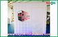 Square Inflatable Photo Booth , LED Light Oxford Cloth Portable Photo Booth