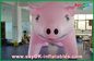 Pink Inflatable Advertising Pig L6m x W3m x H3m For Promotion