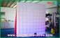 Camber Inflatable Photo Booth Windproof With LED Light And Red Curtain
