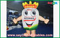 Outdoor Cartoon Inflatable Mascot Costume Wind-proof With Blower