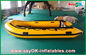0.8mm PVC Inflatable Boats Aluminium Bottom 3.3m Long For 5 Peopel