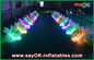 Wedding Decoration Inflatable LED Flower Chain Colorful Oxford Cloth