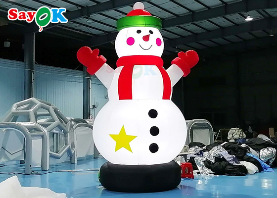 210D Oxford Cloth Inflatable Christmas Ornaments For Activity Decoration