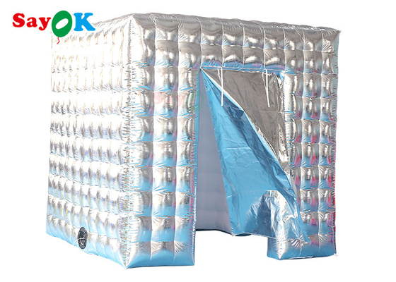 Advertising Air Wall Inflable Photo Booth Remote Control White Color