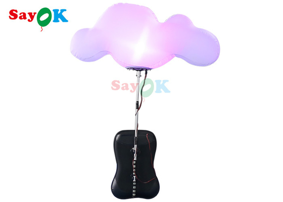 0.8m Backpack Ball Inflatable Lighting Decoration For Advertising Activity