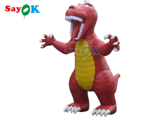 Inflatable Christmas Dinosaur PVC Tarpaulin Giant Inflatable Raptor Dinosaur Air Balloon Dinosaur