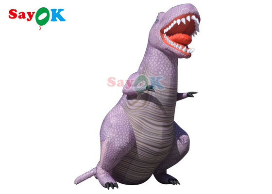 Inflatable Christmas Dinosaur Large Size 5m Inflatable Tyrannosaurus Rex Dinosaur Full Printing