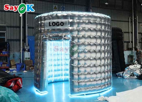 Party Events Automatic Inflatable 360 Photo Booth Enclosure Backdrop