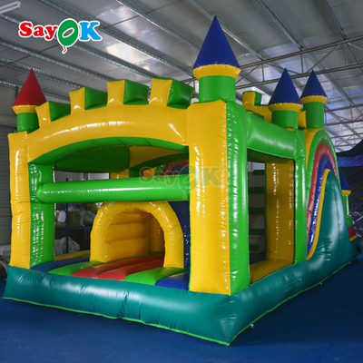 Large Commercial Inflatable Bounce House Outdoor Inflatable Bouncing Castle Playground Bounce And Slide