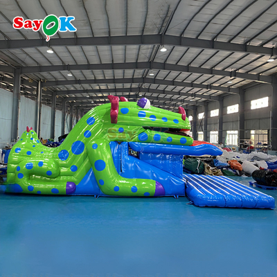 High Quality PVC Customized Large Outdoor Jumping Castle Fun City Inflatable Park Toy Slide Bounce House