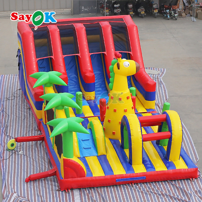 Commercial Giant Inflatable Outdoor Playground Park Inflatable Bouncer Castle Giant Inflatable Trampoline Park