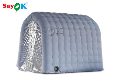 Gray Inflatable Medical Tent Disinfection Tunnel For Hospital Equipment