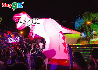 Custom 4m LED Inflatable Dinosaurs Inflatable Animals For Event Decoration