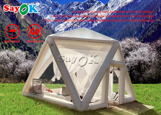Transparent Inflatable Lawn Tent Advertising Inflatable Transparent House Bubble Tents For Camping