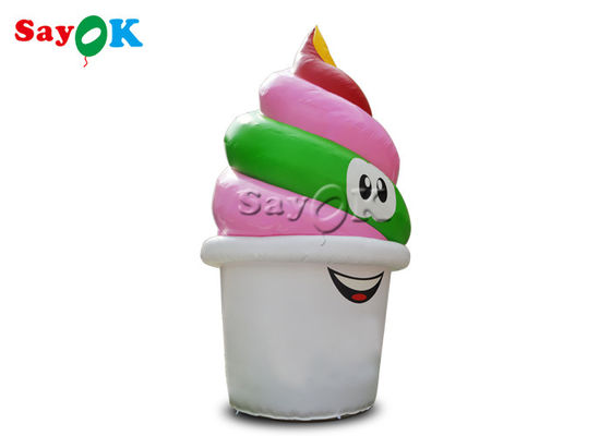 Custom 5mH PVC Inflatable  Ice Cream Cone Model