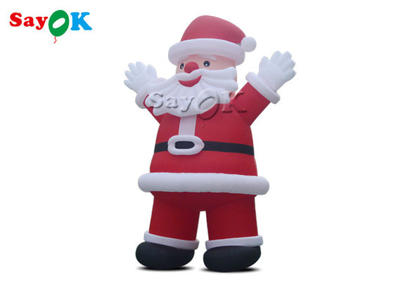 Oxford Cloth Advertising Inflatable Santa Christmas Decoration