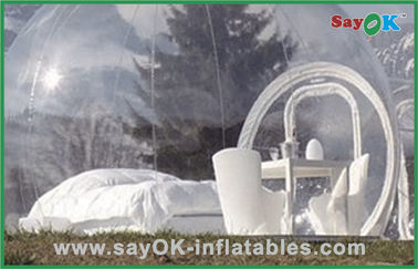Inflatable Yard Tent Transparent Inflatable Air Tent Outdoor Grassland Weekend Inflatable Tent