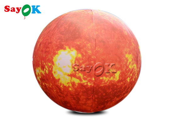 3m 10ft Solar System Inflatable Sun With Led Light
