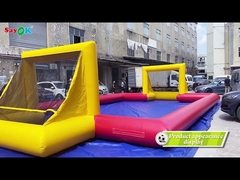 Durable PVC Tarpaulin Inflatable Sports Games Kids Inflatable Soccer Football Field