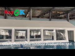 Inflatable TPU Private Swimming Pool Tent Inflable Square Cover Tent With Blower