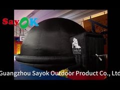 Portable Inflatables Planetarium Dome Tent For Cinema Movie And Kids School Education Equipmen