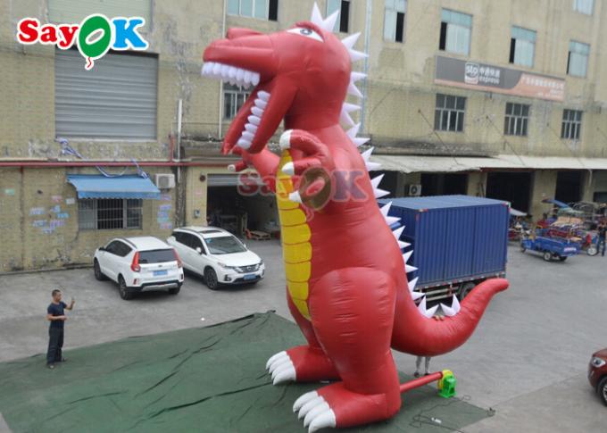 Inflatable Christmas Dinosaur PVC Tarpaulin Giant Inflatable Raptor ...
